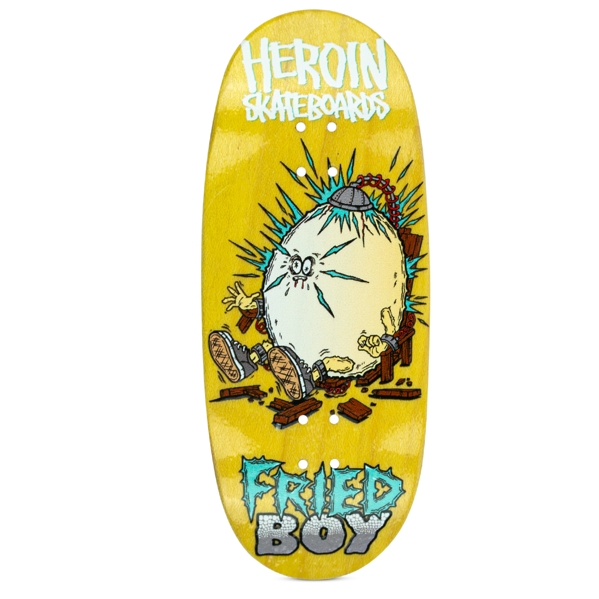 Maple Lab Fingerboard Deck - Fried Boy