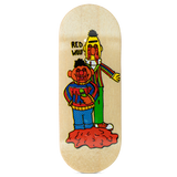 Red Wolf Fingerboard Deck - Bert and Ernie