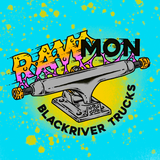 Blackriver Fingerboard 3.0 RAWmon Trucks Without Tool - Ramon Angelow Signature
