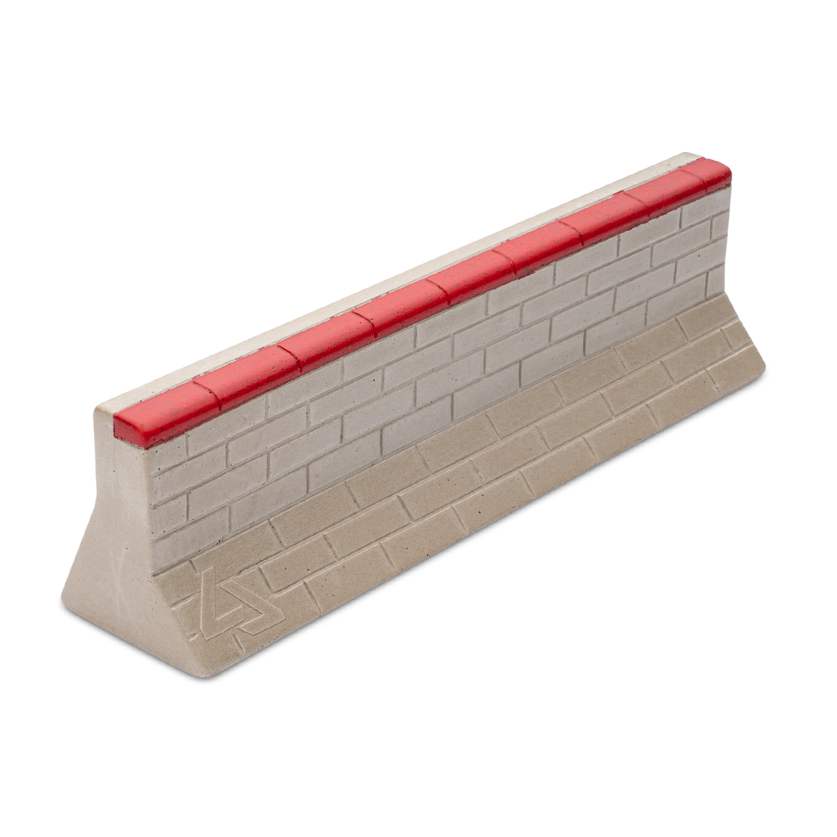 Level Ledges Fingerboard Ramp - Bricked Barricade