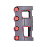 Color:Titanium and Red