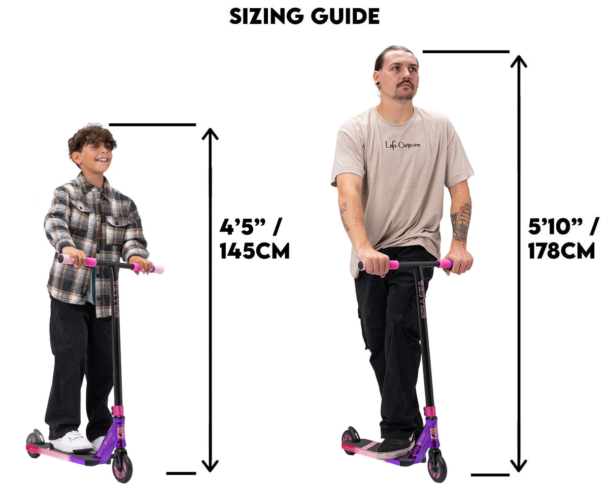 Sizing Guide for Invert Supreme Journey 1+