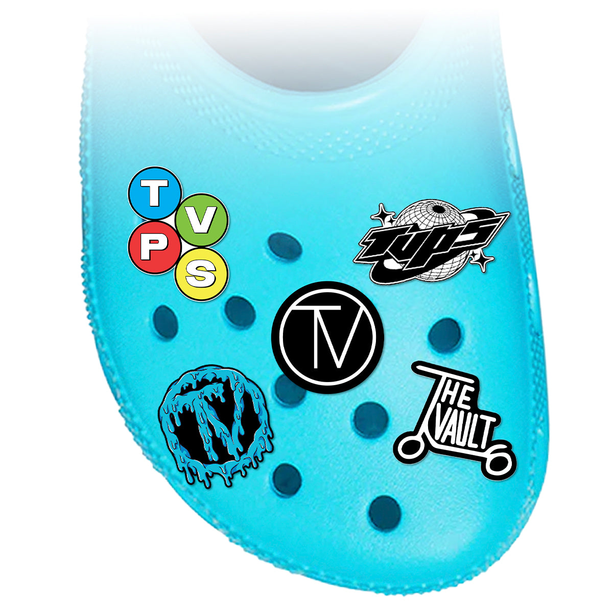 TV Croc Charms