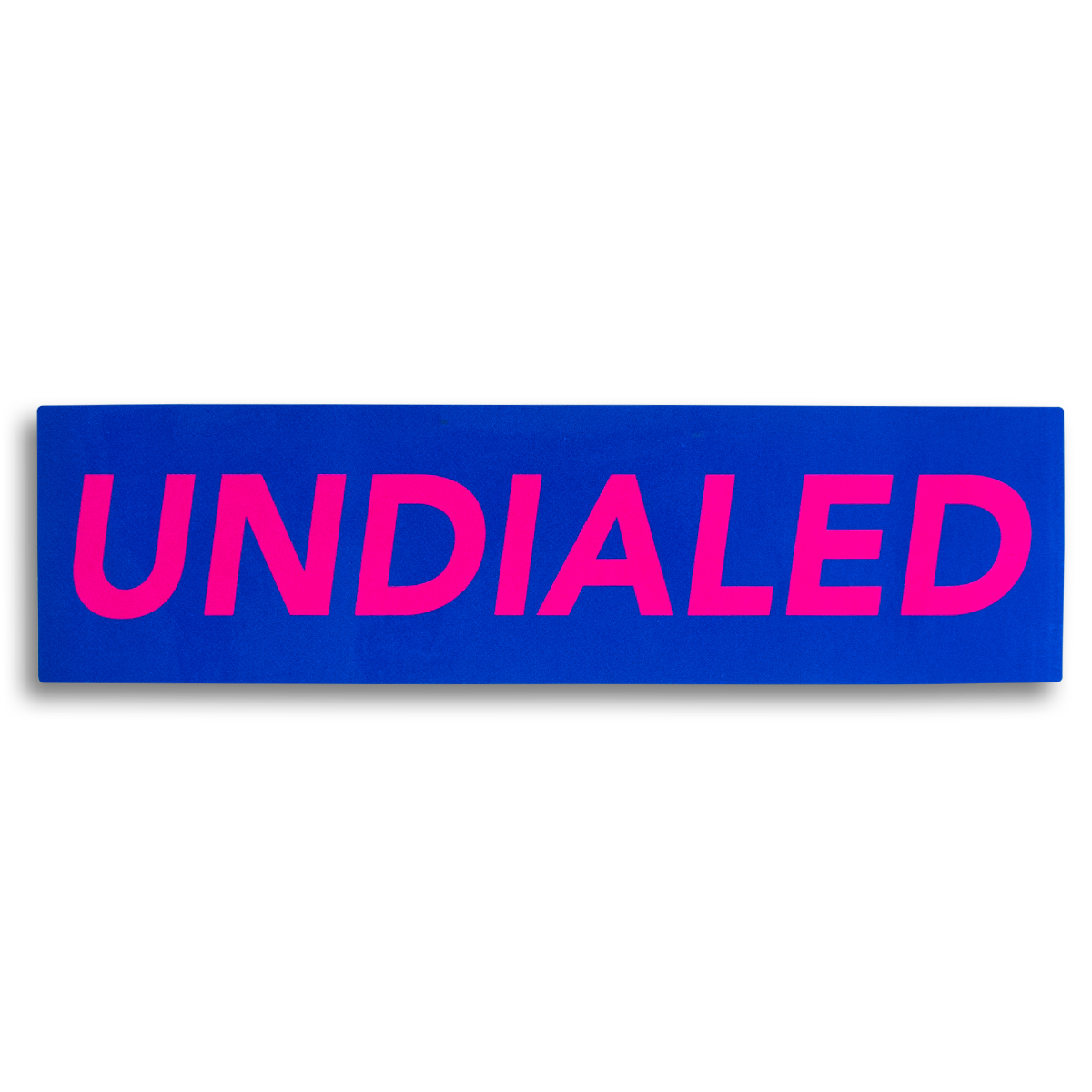 Undialed Boxed Sticker