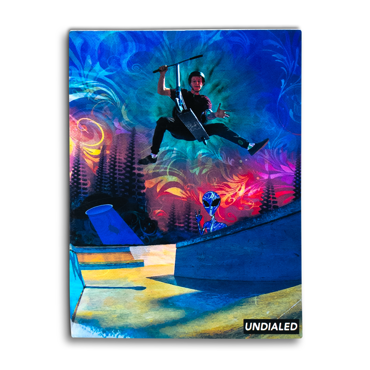 Undialed Space Clayton Sticker