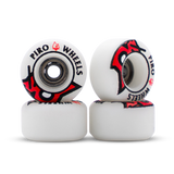 Piro Performance Graphic Fingerboard Wheels - Bone Head