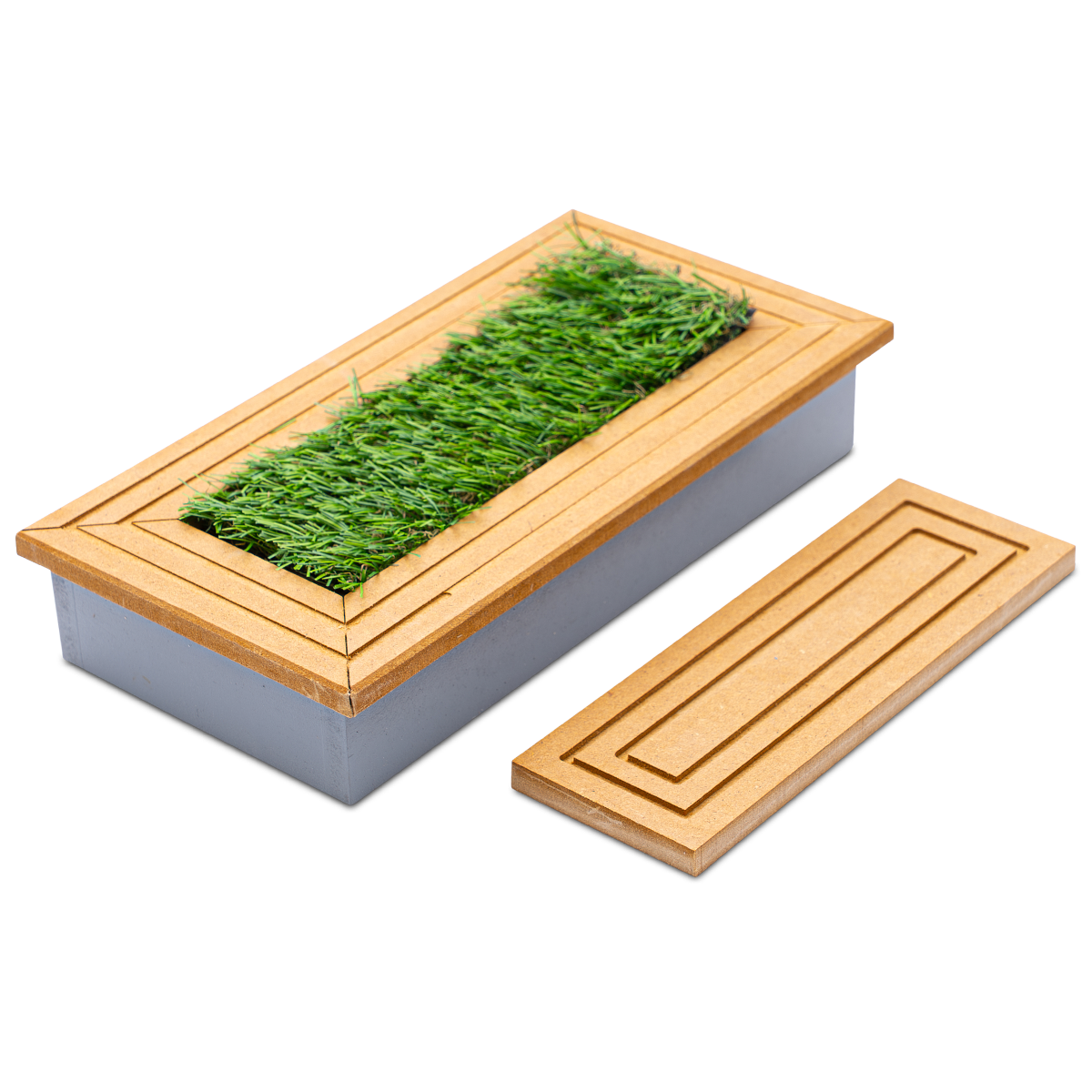 Ollie Fingerboard Ramp - Solid Planter Box