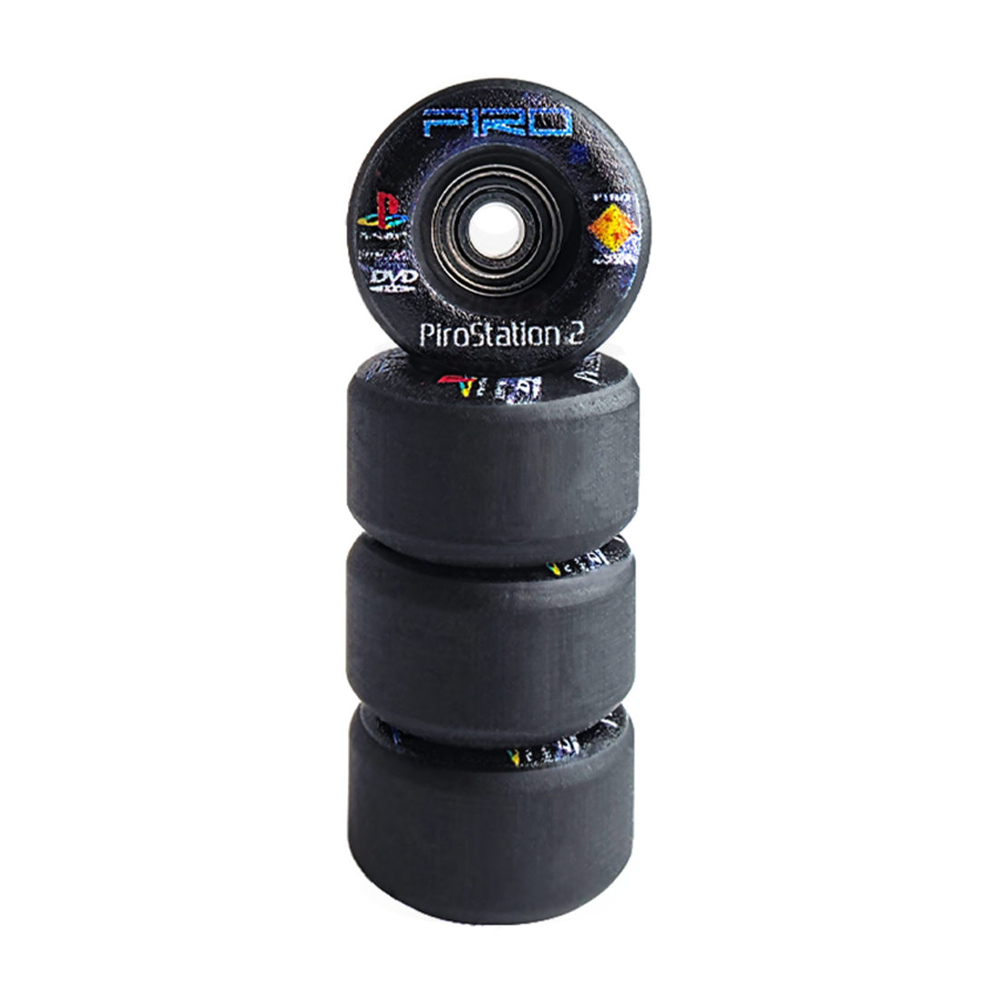 Piro Performance Graphic Fingerboard Wheels - Piro Station