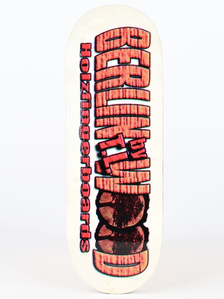 Berlinwood Fingerboard Deck - Old School BW