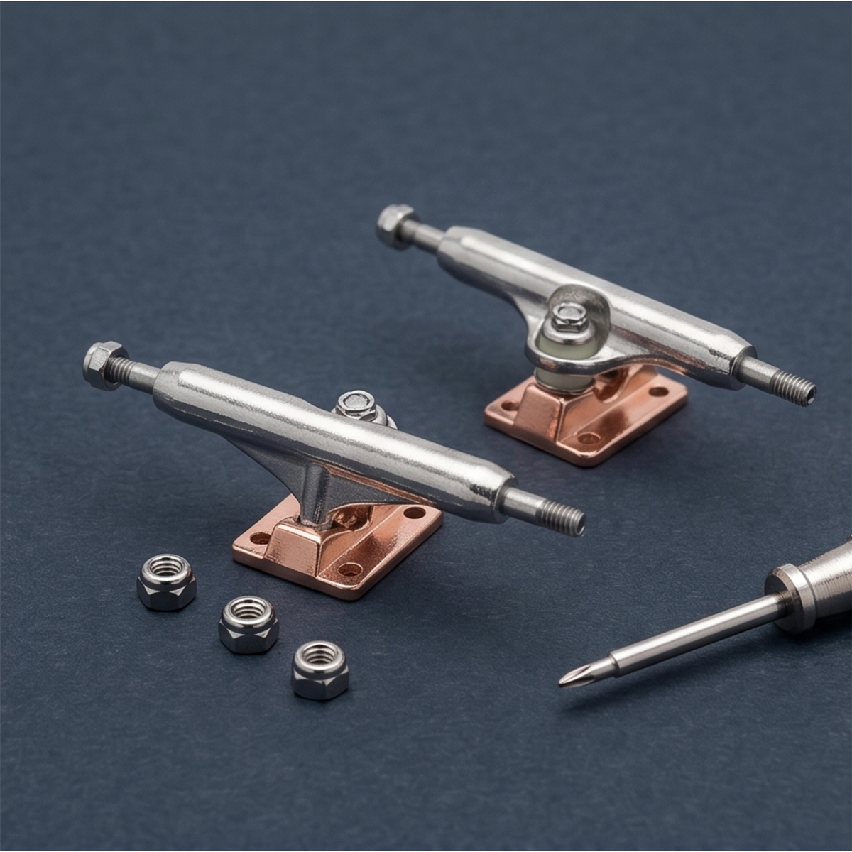 Dynamic Fingerboard Dual Bearing Trucks - 31mm