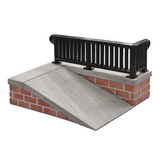 Silent Obstacles Fingerboard Ramp - Silent Ramp + Rail
