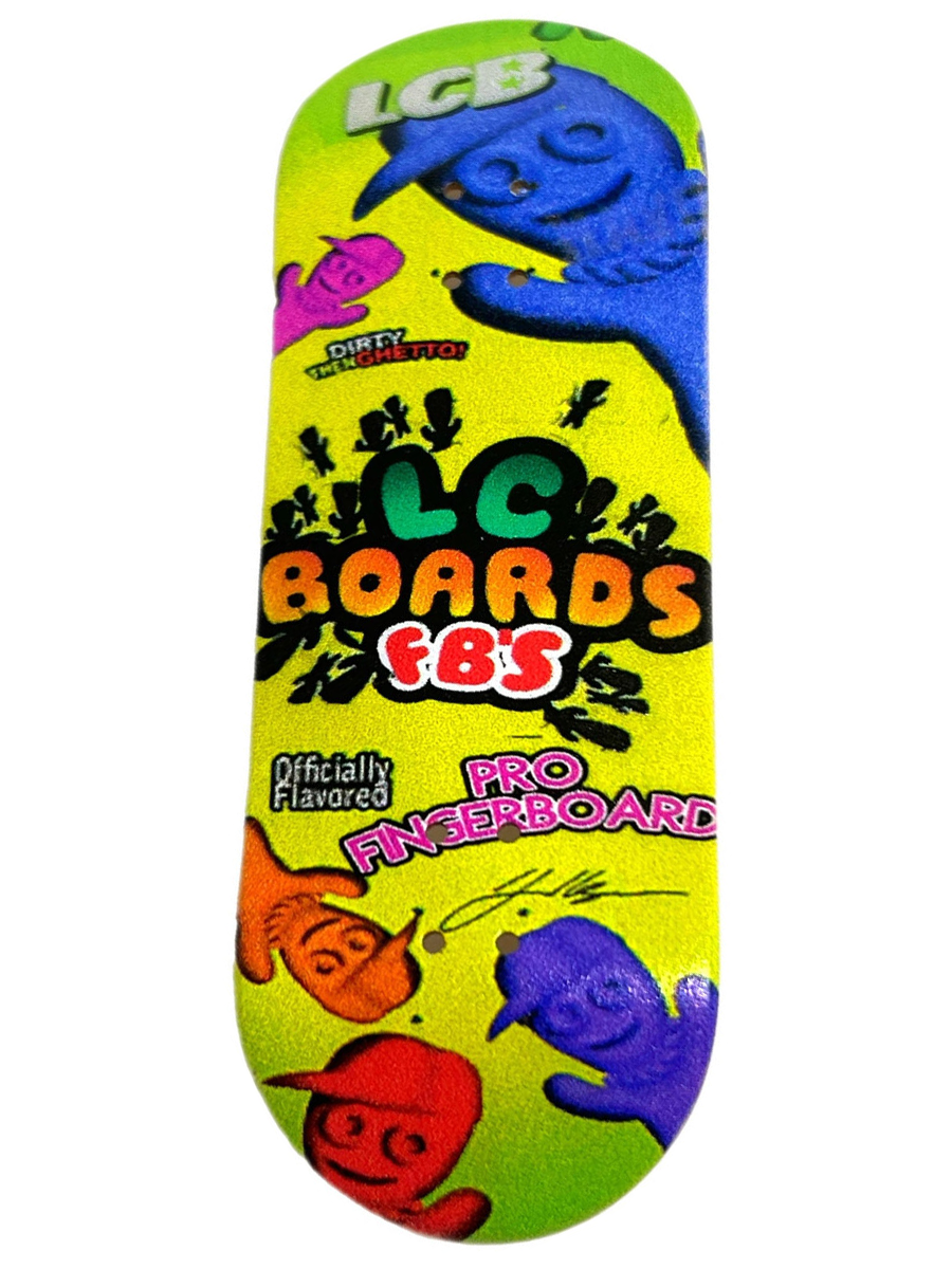 LC Fingerboards Deck - LC Patch