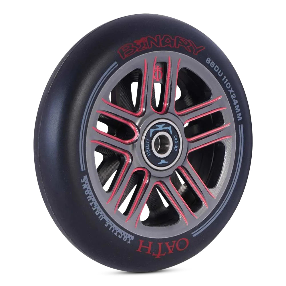 Color:Titanium and Red