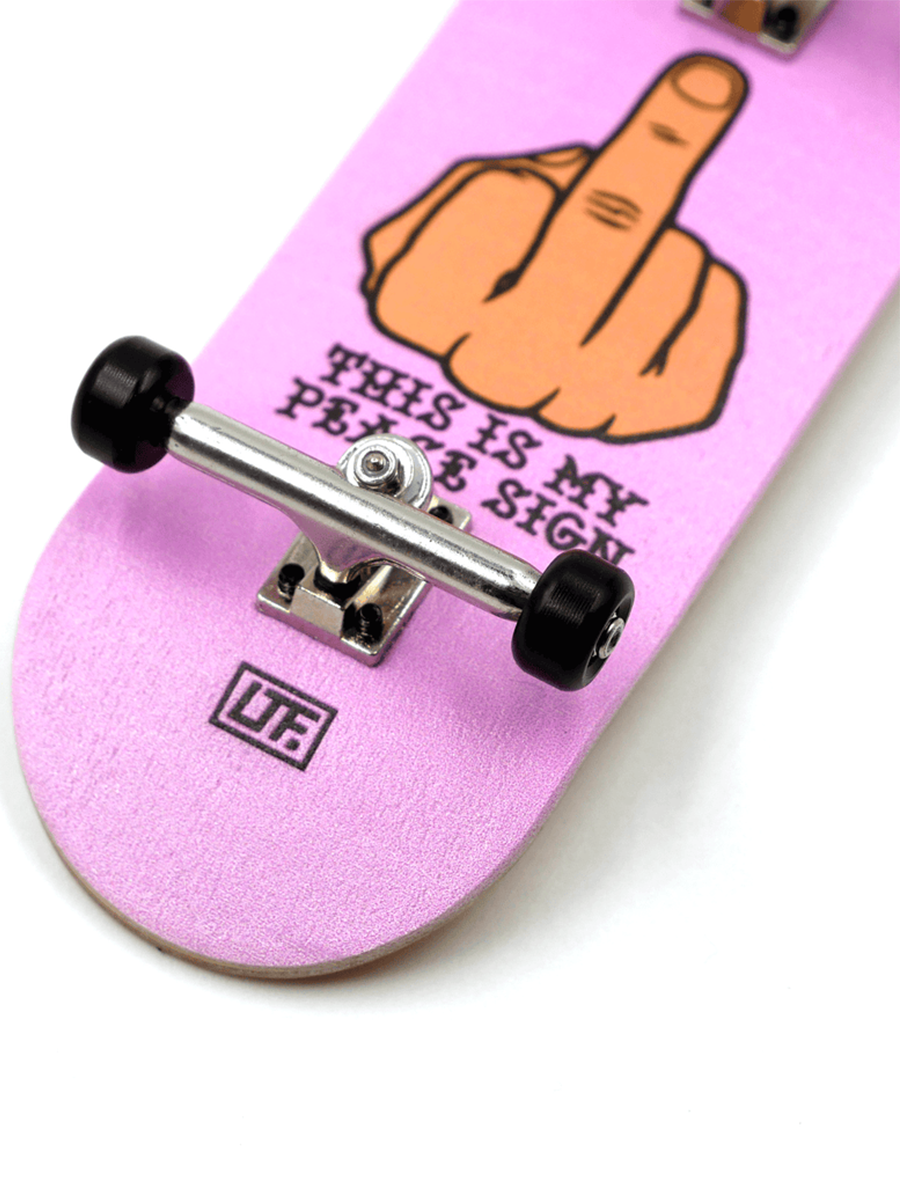 Slushcult LTF Grom Fingerboard Complete - My Peace Sign