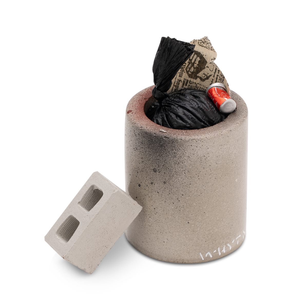 Rampa de diapasón de hormigón WhytMyk - Paquete de basura