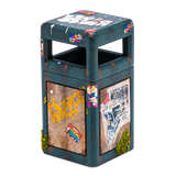 High Level Ramps Fingerboard Ramp - Trash Can 2.0 w/Lid