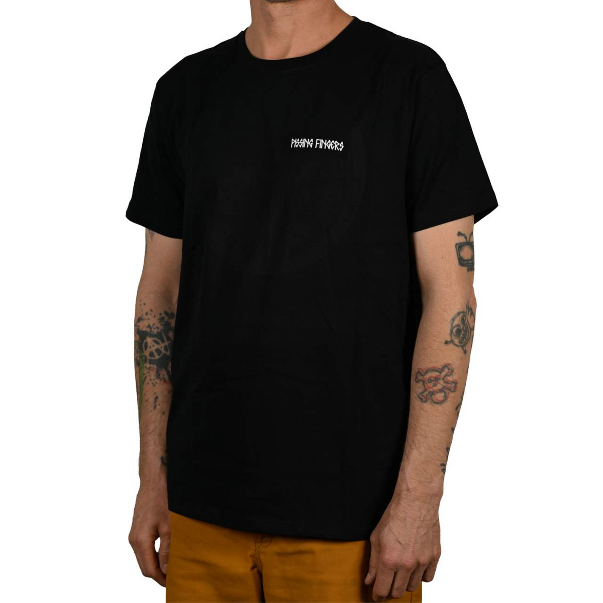 Blackriver Pissing Fingers Organic T-Shirt
