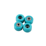 FlatFace Fingerboard G9 Dual Bearing Wheels - Turquoise