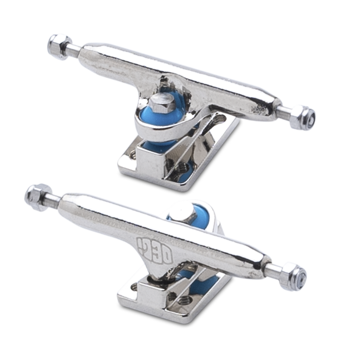 DeliDecks T2 Fingerboard Trucks - Hex Hybrid Trux 32mm
