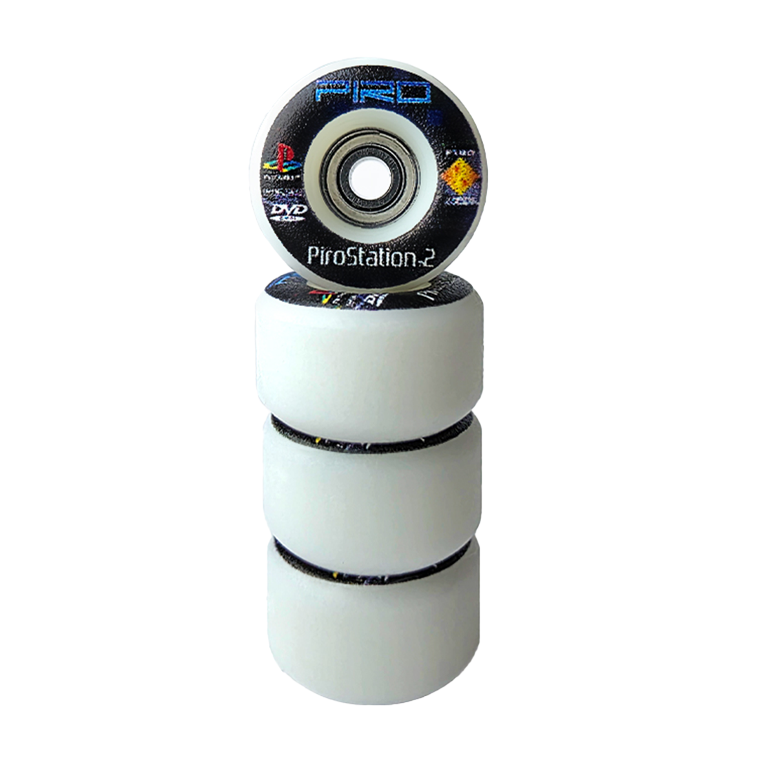 Piro Performance Graphic Fingerboard Wheels - Piro Station