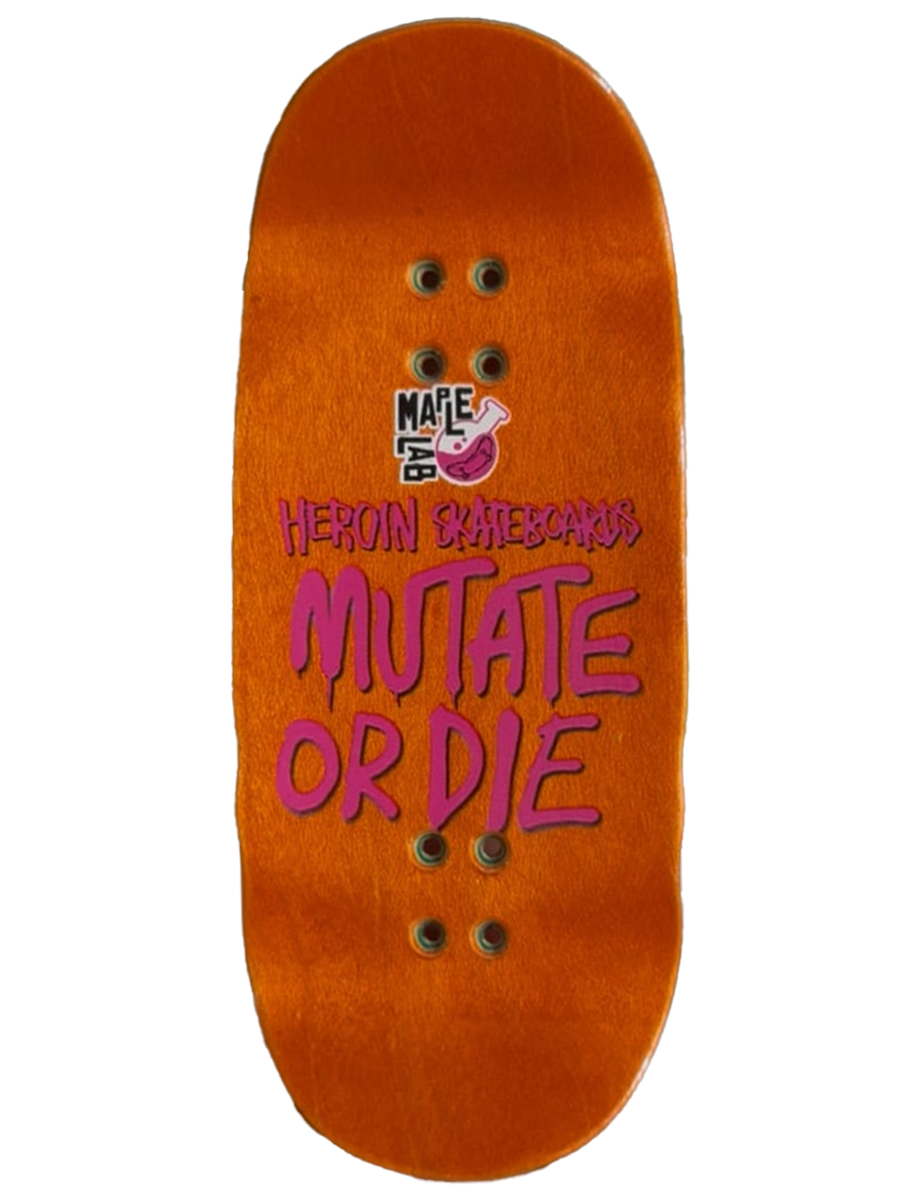 Maple Lab Fingerboard Deck - Mutant Wideboy