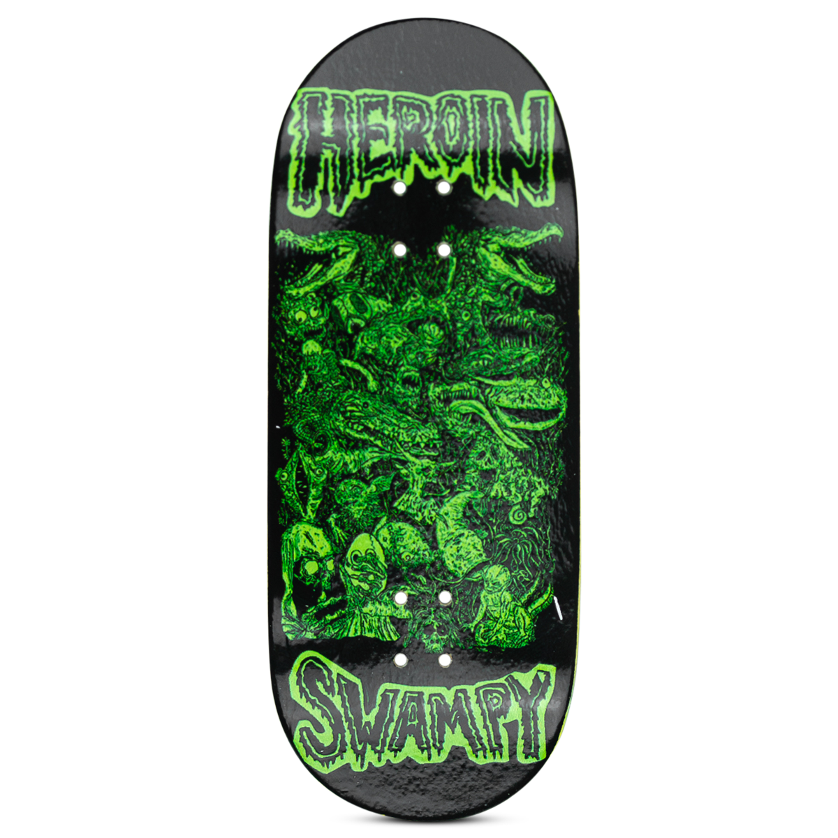 Maple Lab Fingerboard Deck - Swampy