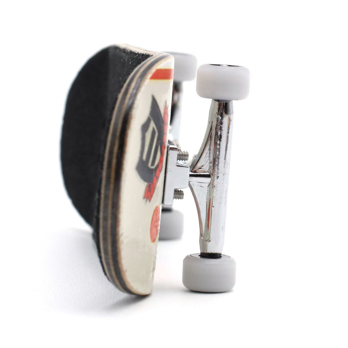 FlatFace Fingerboard Dual Durometer V2 Bearing Wheels - Black and White