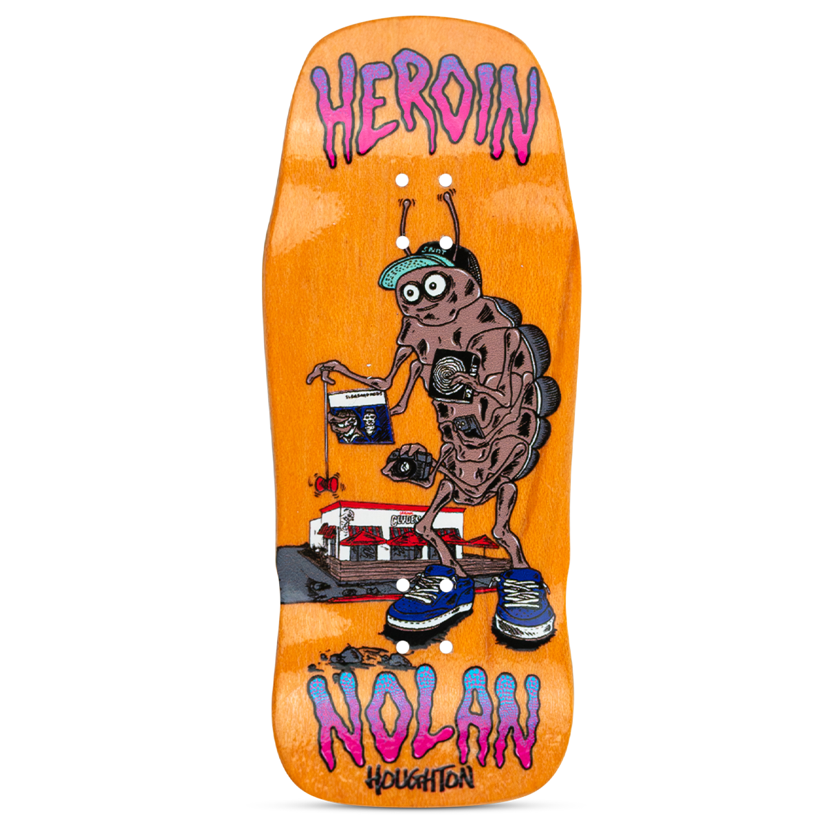 Maple Lab Fingerboard Deck - Nolan Bug