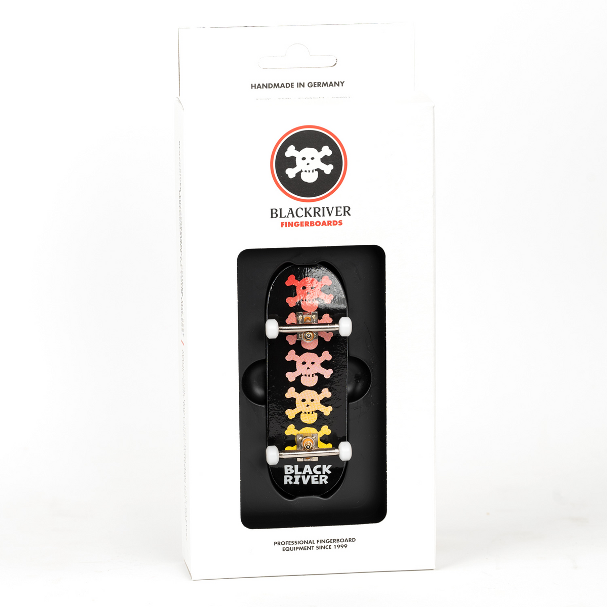 Diapasón completo Blackriver de 7 capas - RiverLabel Skulls
