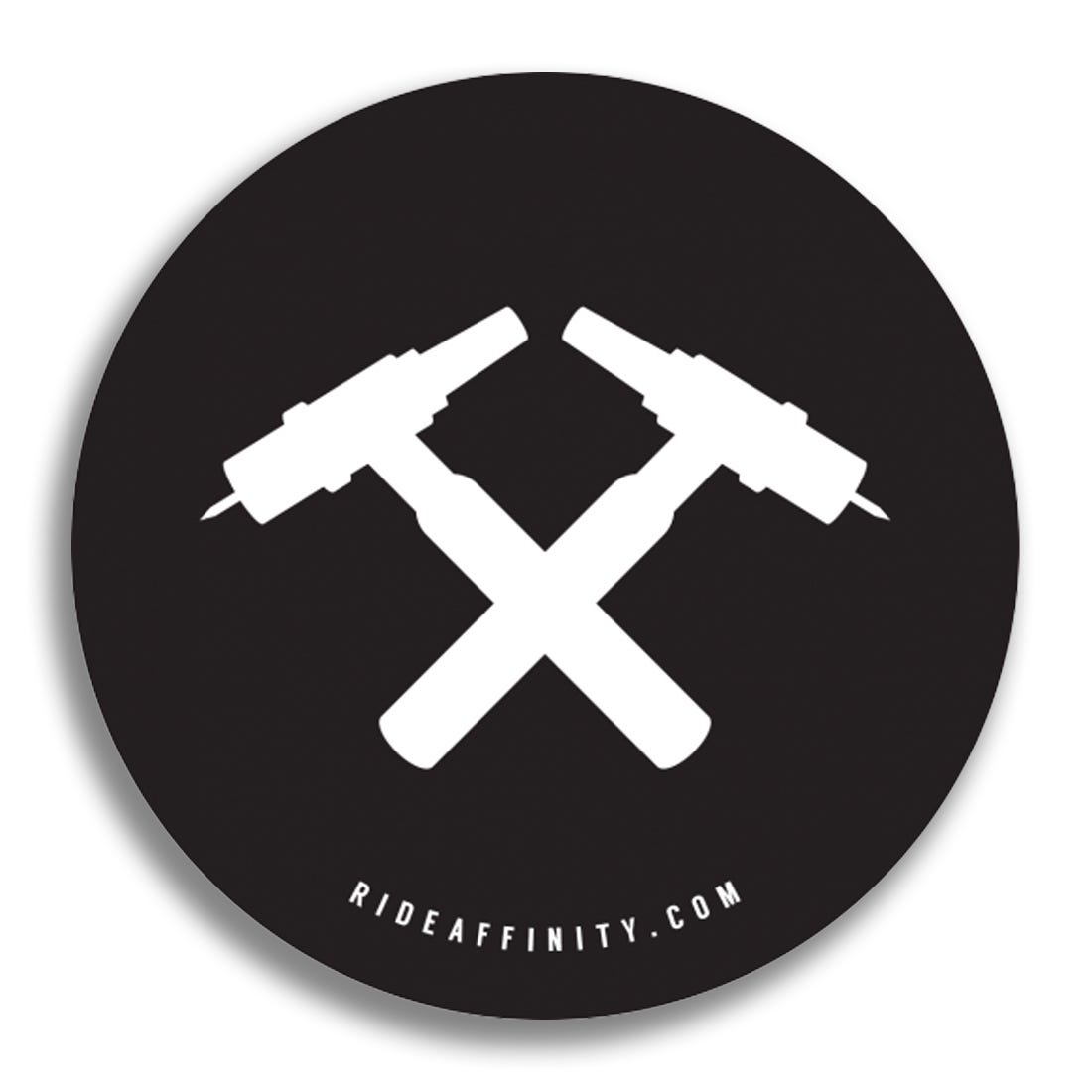 Affinity 3" Round Torch Decal